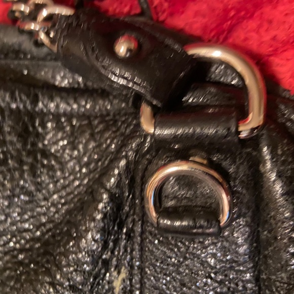 Large Prada sparkly leather shoulder hobo bag - Picture 8 of 16